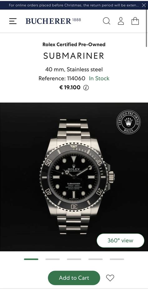 bucherer used rolex|Rolex certified pre owned program.